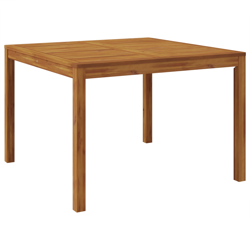 vidaXL Dārza ēdamgalds 5 pcs Melna Cietā akācijas koks