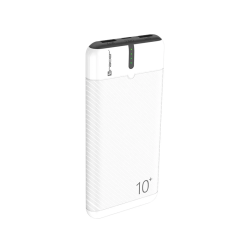 Tracer 47515 EnerGo 10000mAh Power Bank white-black