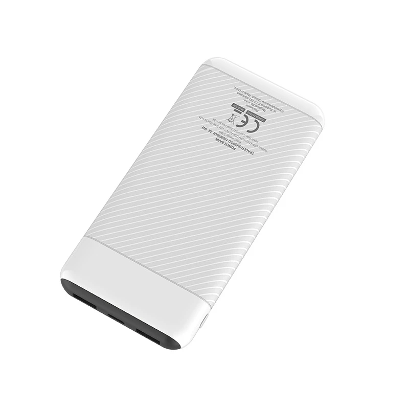 Tracer 47515 EnerGo 10000mAh Power Bank white-black