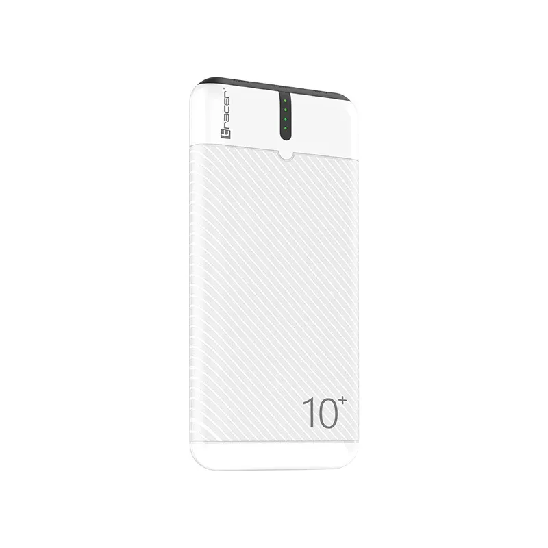 Tracer 47515 EnerGo 10000mAh Power Bank white-black