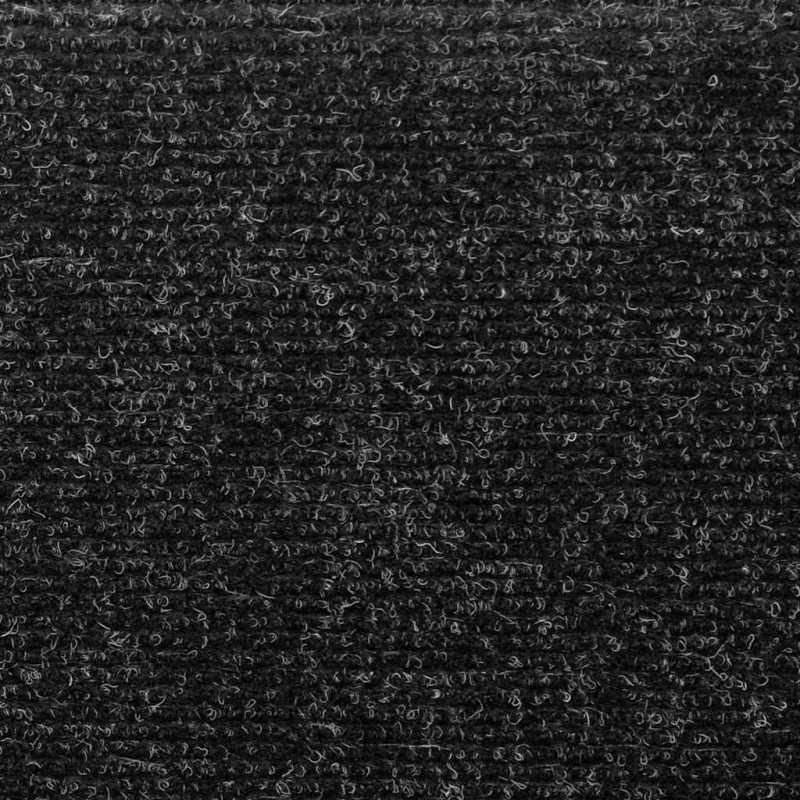 vidaXL kāpņu paklājiņi, pašlīmējoši, 30 gab., 65x21x4 cm, melni, taisnstūrveida mala