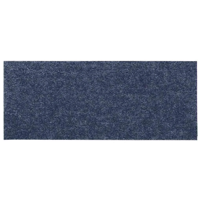 vidaXL kāpņu paklājiņi, pašlīmējoši, 30 gab., 60x25 cm, pelēkzili, taisnstūrveida