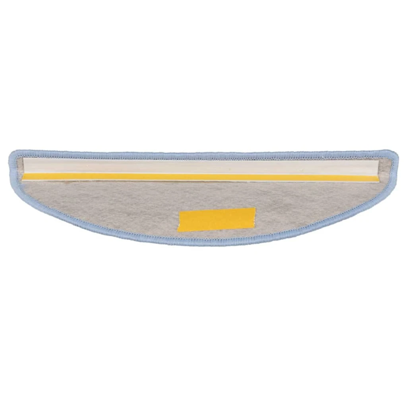 vidaXL kāpņu paklāji, 30 gab., pašlīmējoši, 56x17x3 cm, zili