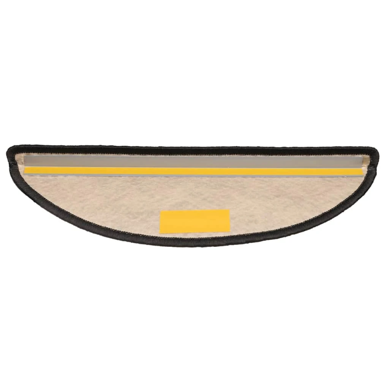 vidaXL kāpņu paklāji, 30 gab., pašlīmējoši, 65x21x4 cm, antracītpelēki