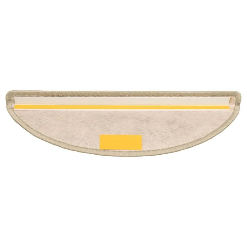 vidaXL kāpņu paklāji, 30 gab., pašlīmējoši, 65x21x4 cm, gaiši zaļi