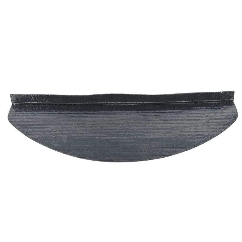 vidaXL kāpņu paklāji, 30 gab., pašlīmējoši, 65x22,5x3,5 cm, pelēki