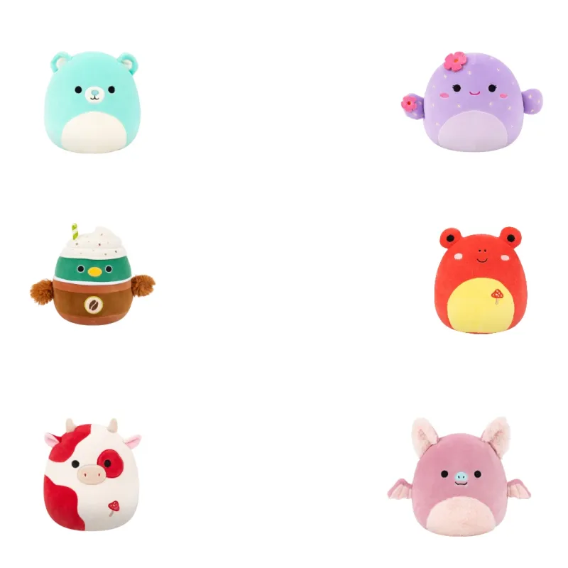 SQUISHMALLOWS W26 Plīša rotaļlieta, 19 cm