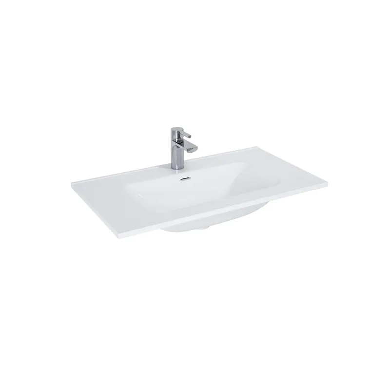 Integrated sink skappa 80 white