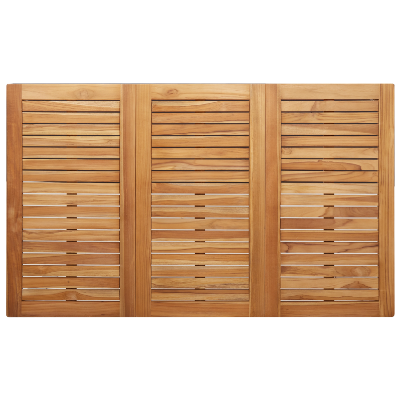 vidaXL Dārza ēdamgalds 5 pcs Brūna Ciets tekša koks