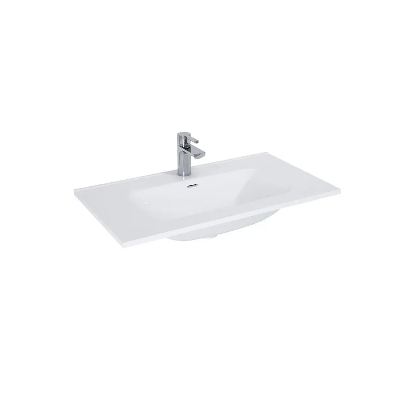 Integrated sink skappa 80 white