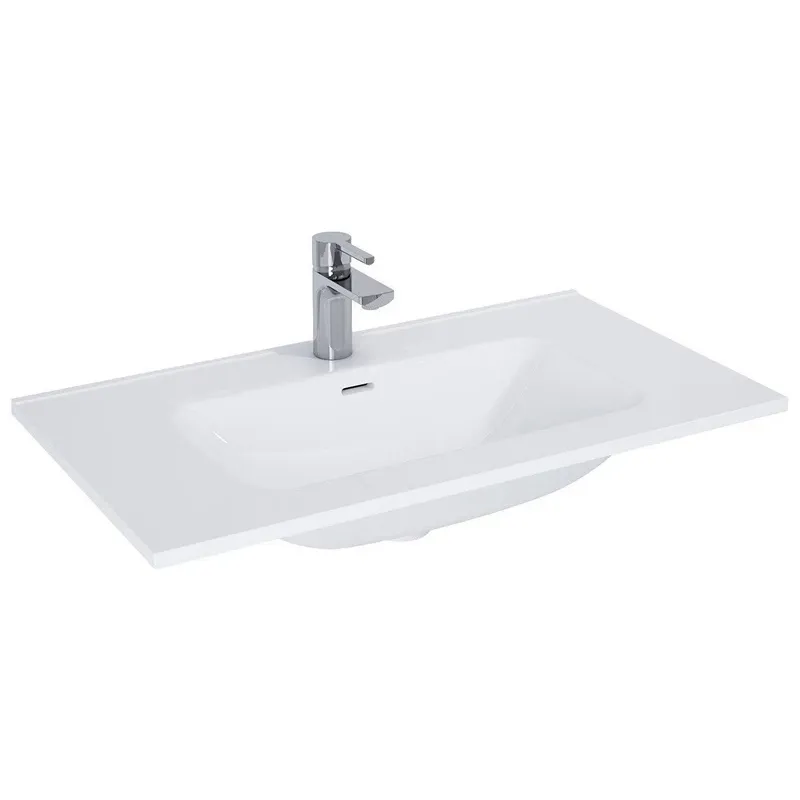 Integrated sink skappa 80 white