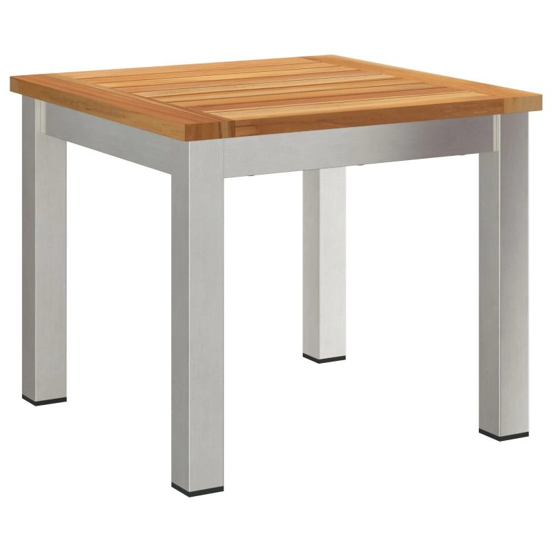 vidaXL Sauļošanās krēsls 3 pcs Brūna Cietā akācijas koks