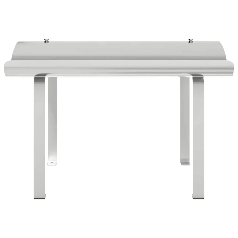 vidaXL Skursteņa vāks Sudraba 59,5 x 50 x 36,5 cm Nerūsējošs tērauds