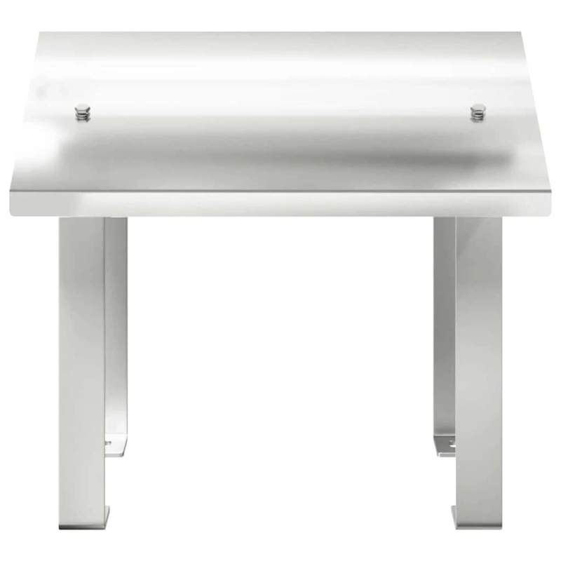 vidaXL Skurstene vāks Sudraba 40 x 40 x 37,5 cm Nerūsējošs tērauds