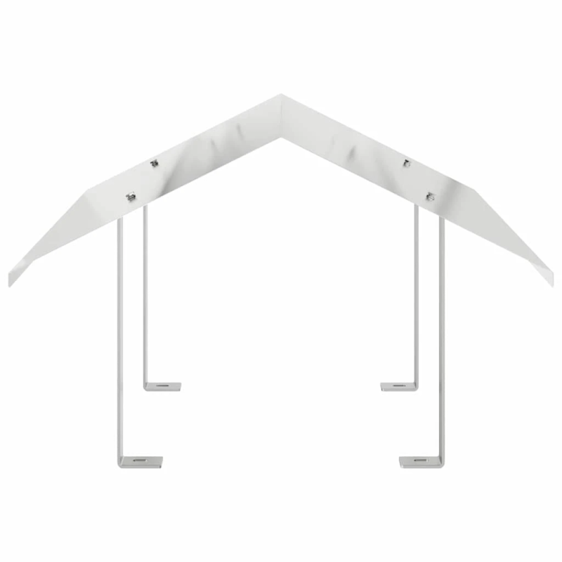 vidaXL Skurstene vāks Sudraba 60 x 60 x 38 cm Nerūsējošs tērauds