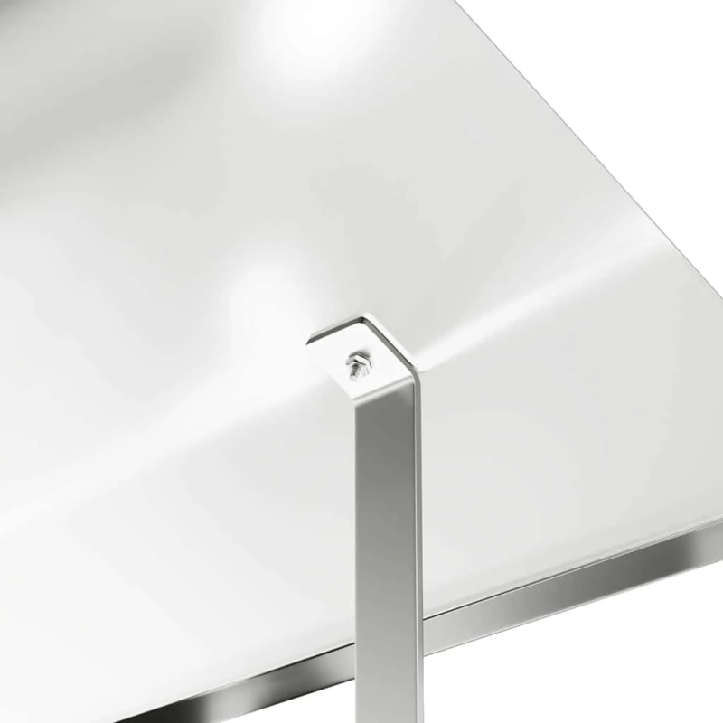 vidaXL Skurstene vāks Sudraba 60 x 60 x 38 cm Nerūsējošs tērauds