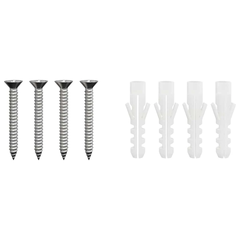 vidaXL Skursteņa pagarinājums Sudraba 25 x 25 x 65 cm