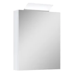 Mirror cabinet led angela 50 white