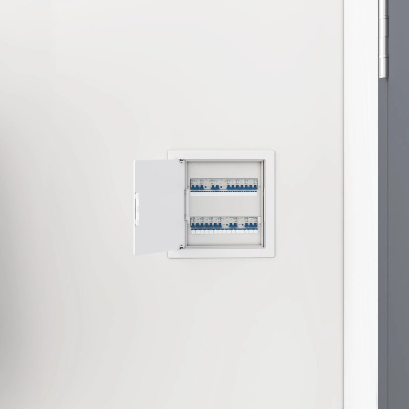 vidaXL Piekļuves paneļi 2 pcs Balts 15 x 15 cm ABS plastmasa