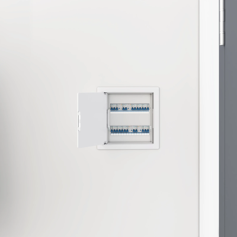 vidaXL Piekļuves paneļi 2 pcs Balts 15 x 15 cm ABS plastmasa