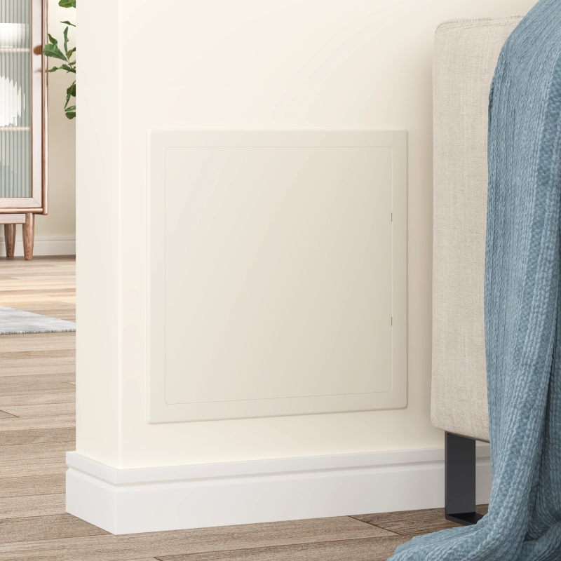 vidaXL Piekļuves paneļi Balts 30 x 30 cm ABS plastmasa