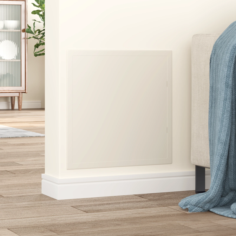 vidaXL Piekļuves paneļi Balts 40 x 40 cm ABS plastmasa