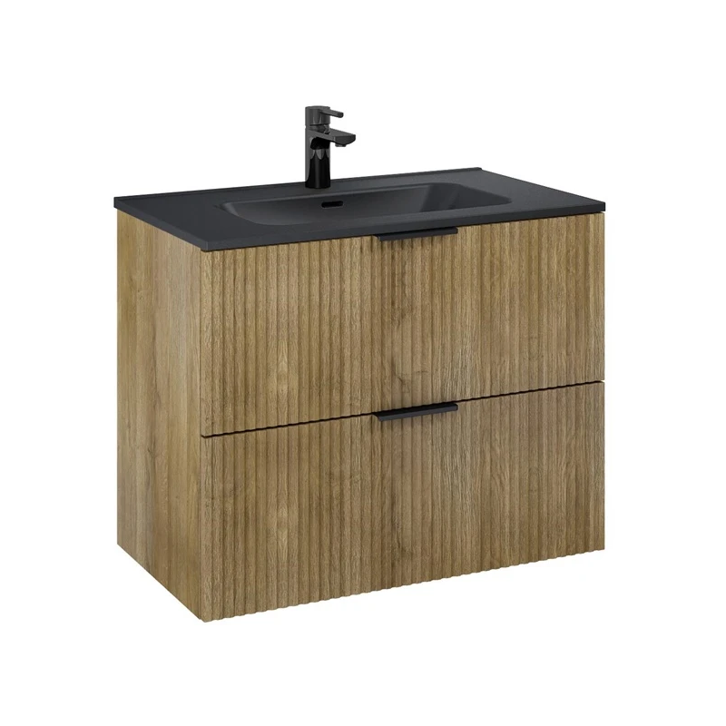 Skapītis ap.piek.deco 80 2dr koka brūns