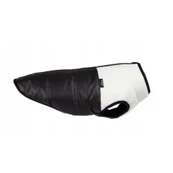 Jacket for dogs fluo black. white 30