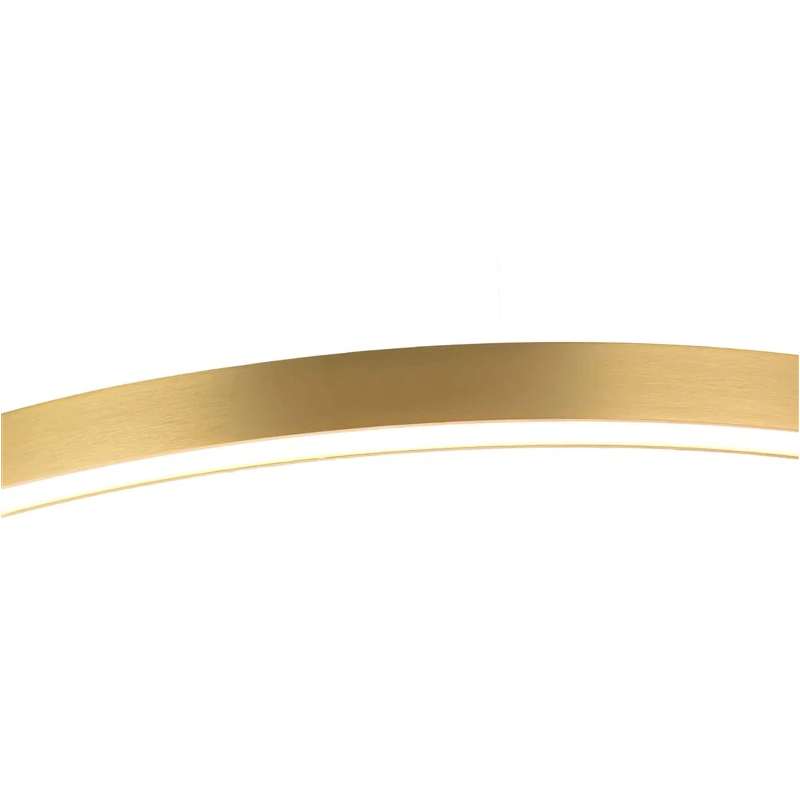 Lampa griestu led midway 60cm zelta iii