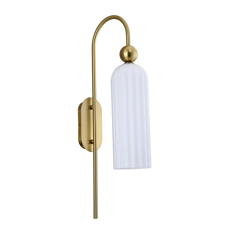 Lampa sienas piega e14 lp-939-1w balta