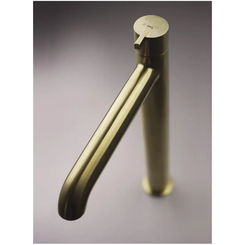 Izlietņu jaucējkrāns Deante Silia Tall, zelta krās.