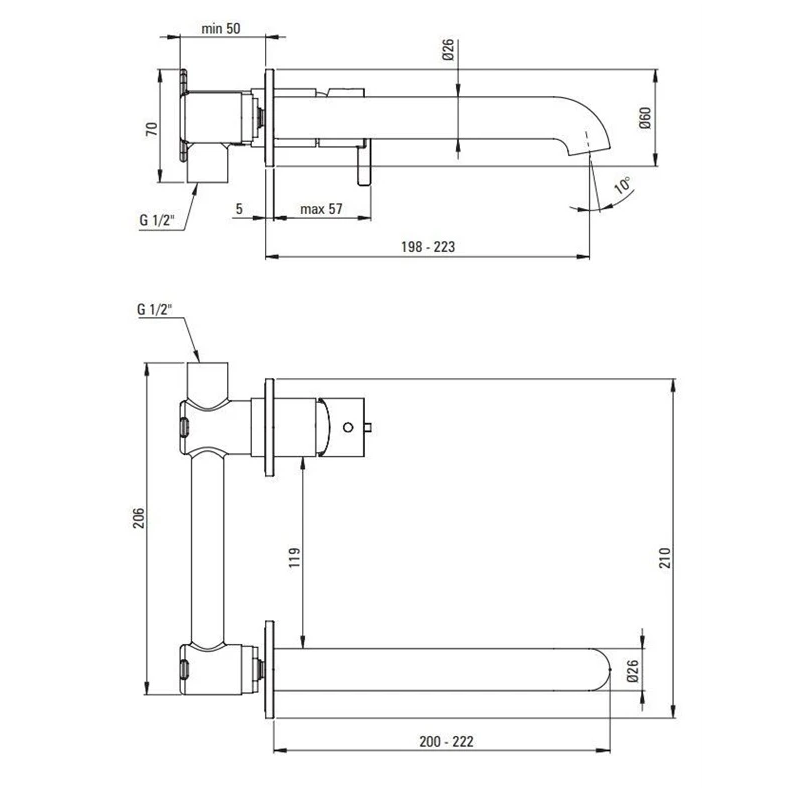 Maisītājs izl.silia bqs_r54l brush.zelta