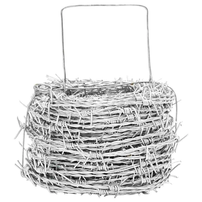 vidaXL Stieple ar asumiem Sudraba 50 m Karsti cinkots tērauds