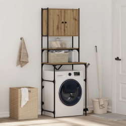 vidaXL Veļas mašīnas skapis Artisānā ozols 68 x 48,5 x 194 cm