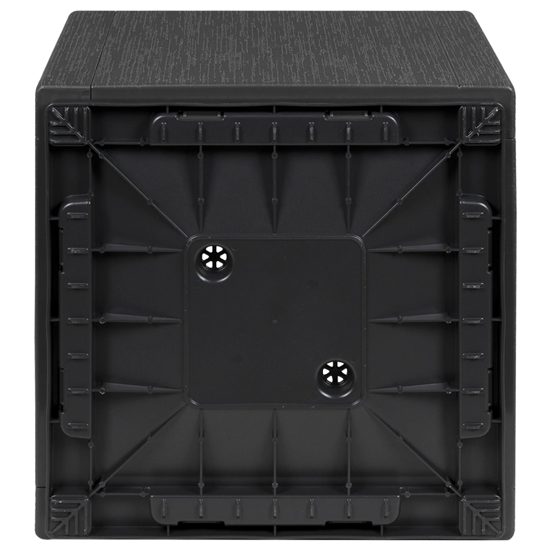 vidaXL Dārza stādītājs Antracīts 36 x 36 x 35 cm Polipropilēns