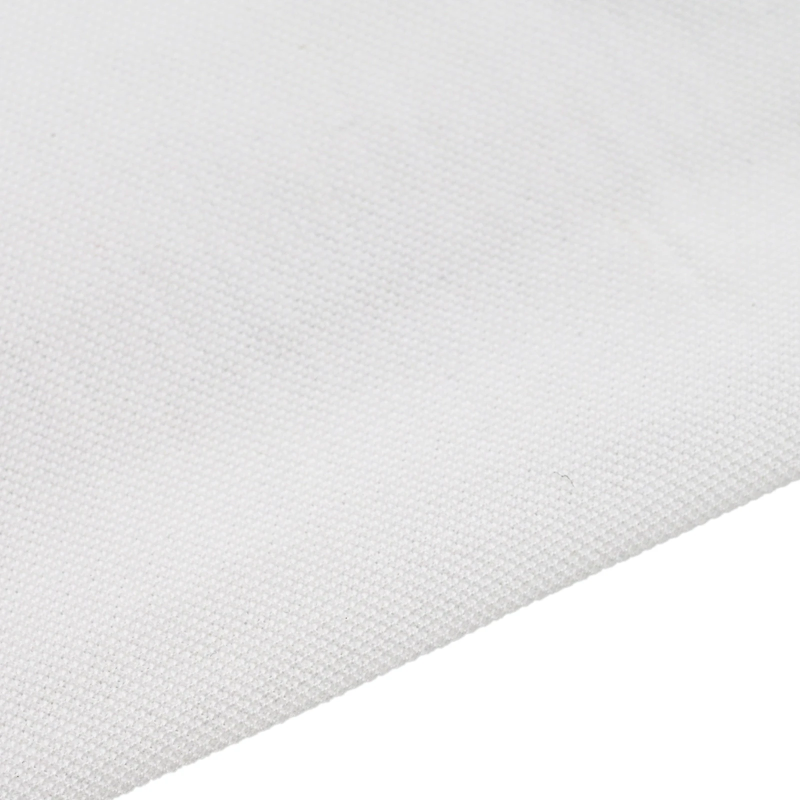 vidaXL Notekas caurule Balts 16 x 2000 cm audums