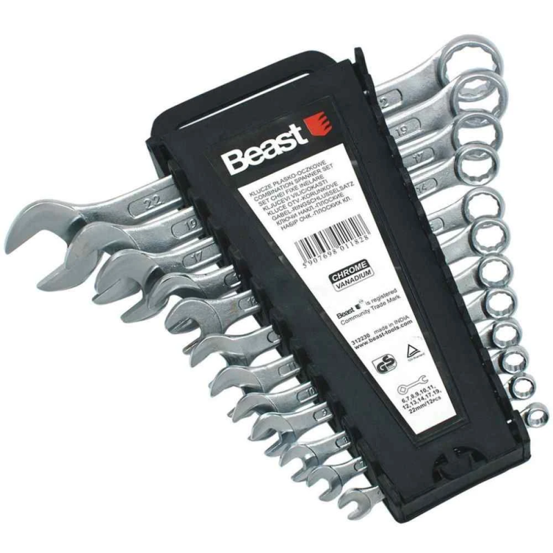 Kombinētu atslēgu komplekts CV 6-22mm 12gb