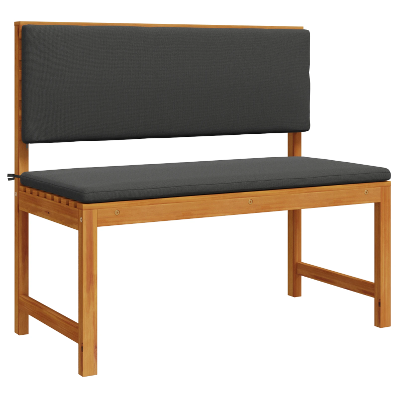 vidaXL Dārza bistro komplekts 3 pcs Brūna Cietā akācijas koks