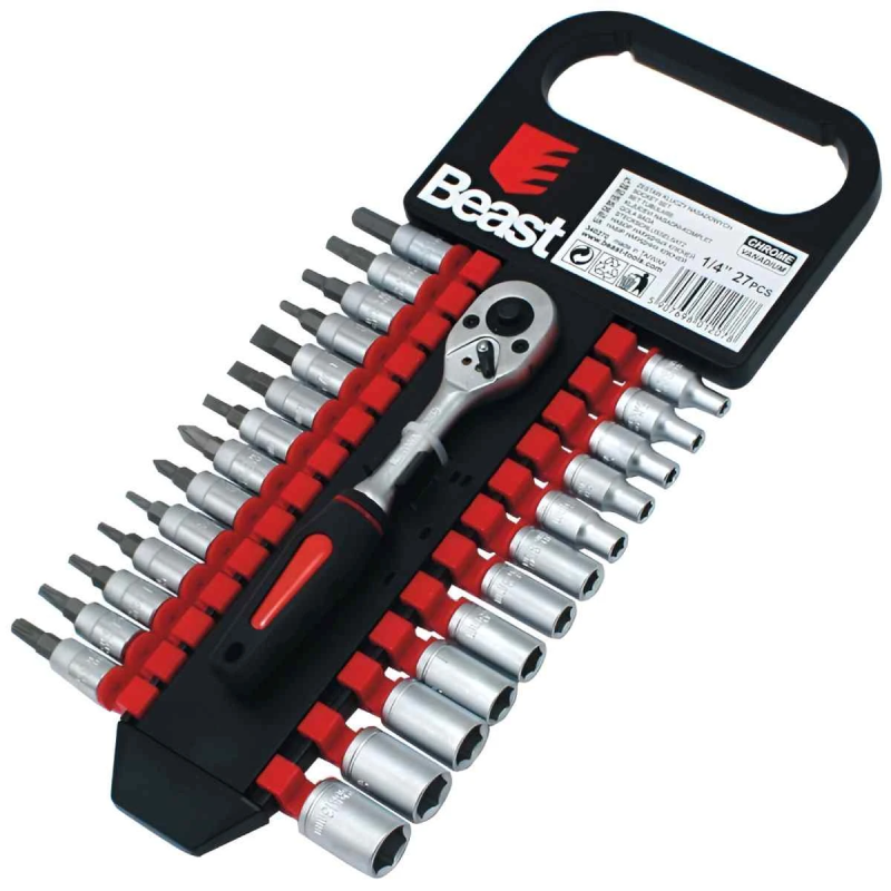 Gala atslēgu komplekts blister 1-4 4-13mm 27gb Beast