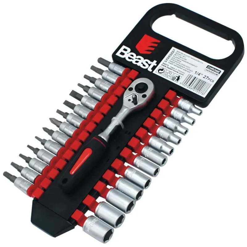 Gala atslēgu komplekts blister 1-4 4-13mm 27gb Beast