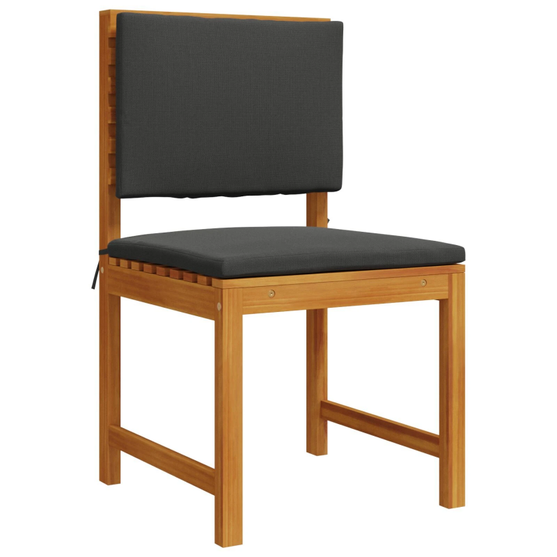 vidaXL Dārza bistro komplekts 5 pcs Brūna Cietā akācijas koks