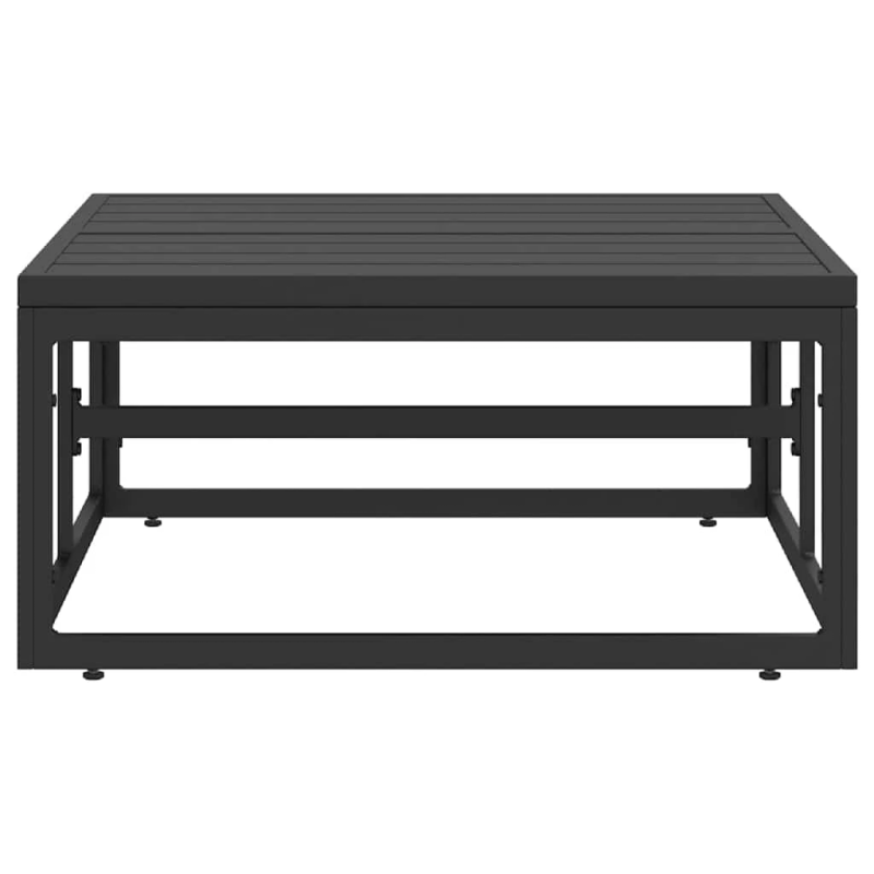 vidaXL Āra mēbeles Melna 70 x 70 x32 cm Metāla