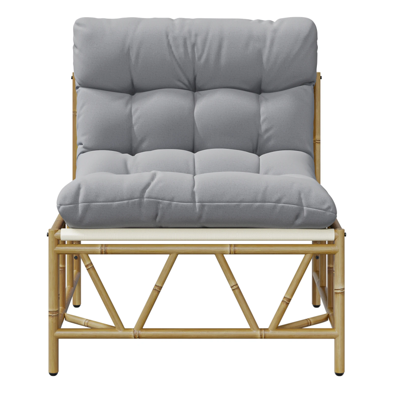 vidaXL Dārza krēsls 2 pcs Gaiši pelēka 75 x 75 x 71 cm Tērauds