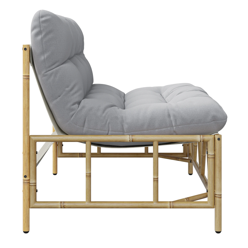 vidaXL Dārza sols Gaiši pelēka 110 x 75 x 71 cm Tērauds