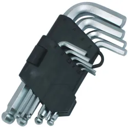 Beast Ballp Short CrV 9pc 1.5-10mm Hex Key Set