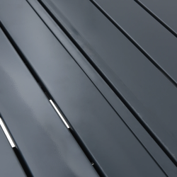 vidaXL Terases galds Antracīts 180 x 80 x 74 cm