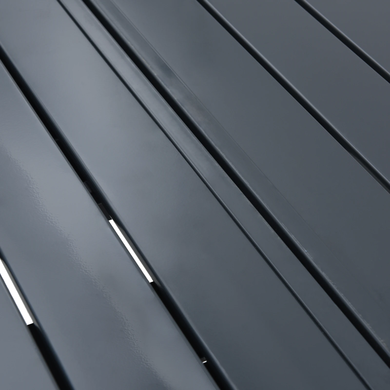 vidaXL Terases galds Antracīts 180 x 80 x 74 cm