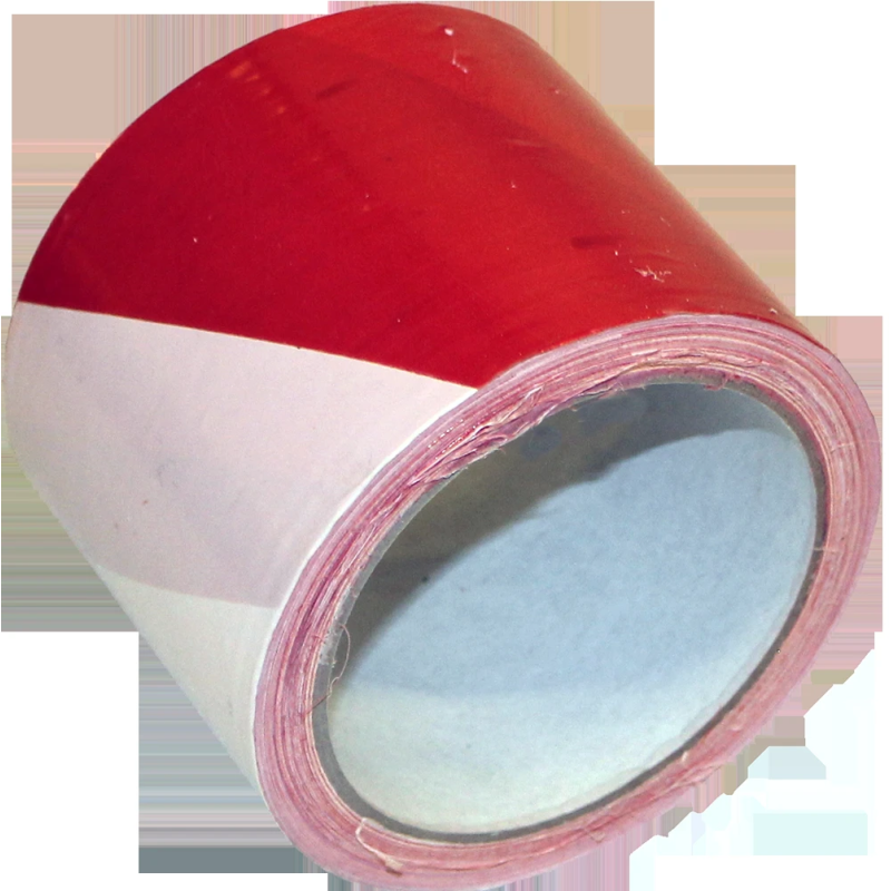 Norobežojuma lenta 75mm 100m sarkans-balts