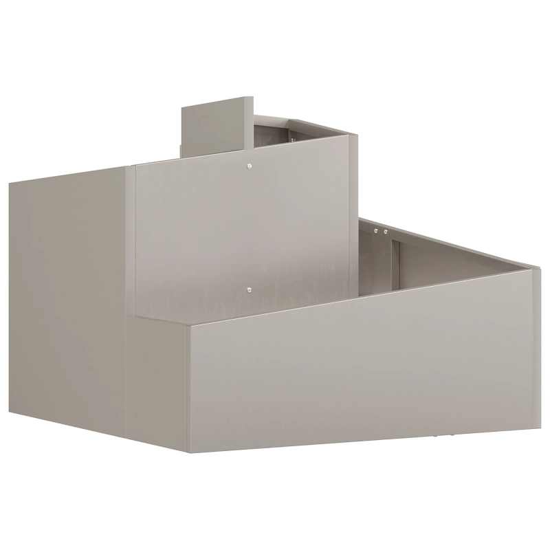 vidaXL Dārza stādītājs Brūna 60 x 60 x 50 cm Laika tērauds