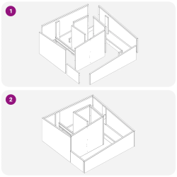 vidaXL Dārza stādītājs Sudraba 80 x 80 x 50 cm Nerūsējošs tērauds